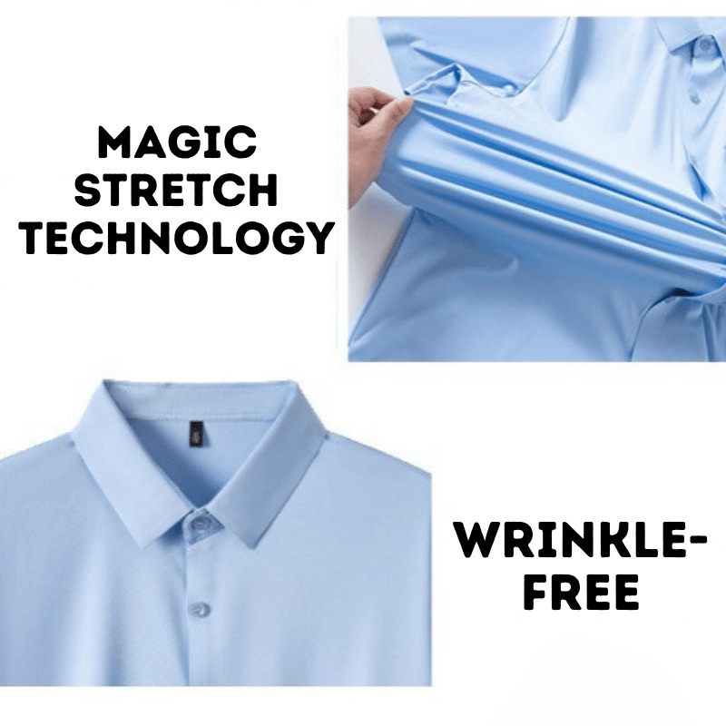 Wrinkle-Free Stretch Dress Shirt