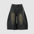 Baggy Machete Denim Shorts