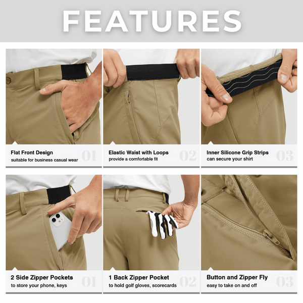 Stretchy Golf Shorts