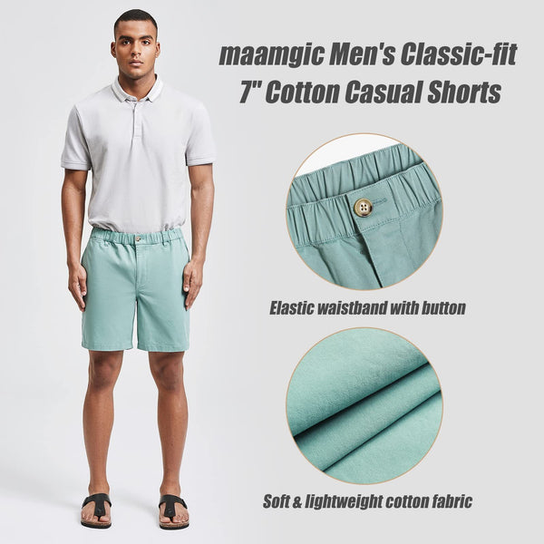 5.5-Inch Stretchy Tropical Shorts