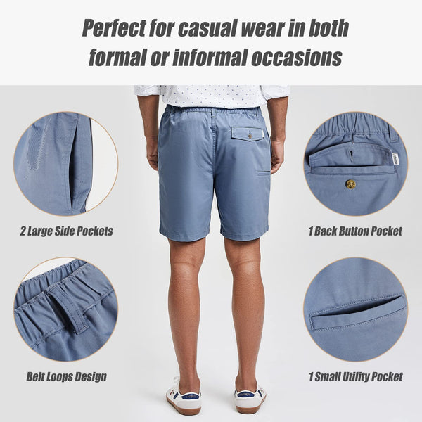 5.5-Inch Stretchy Tropical Shorts