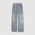 Dual Waist Baggy Denim Jeans