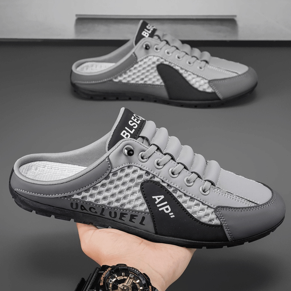 Slip-On Mesh Muller Shoes