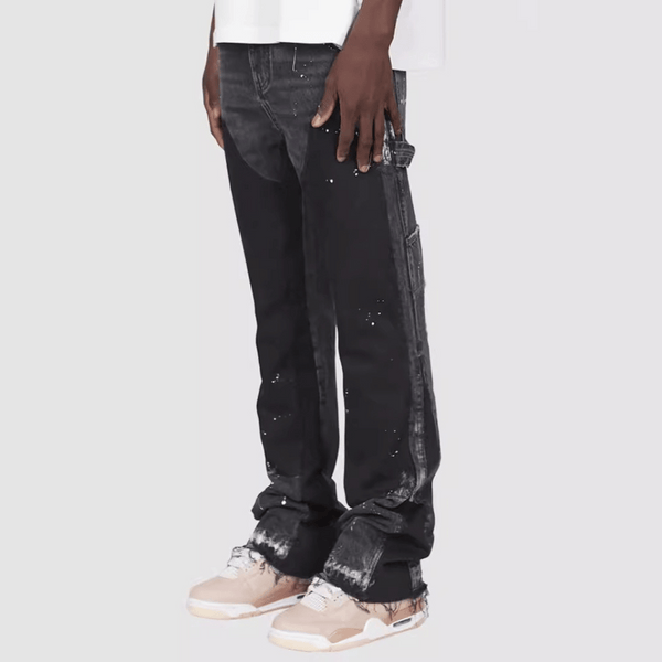 Patchwork Flares Jeans