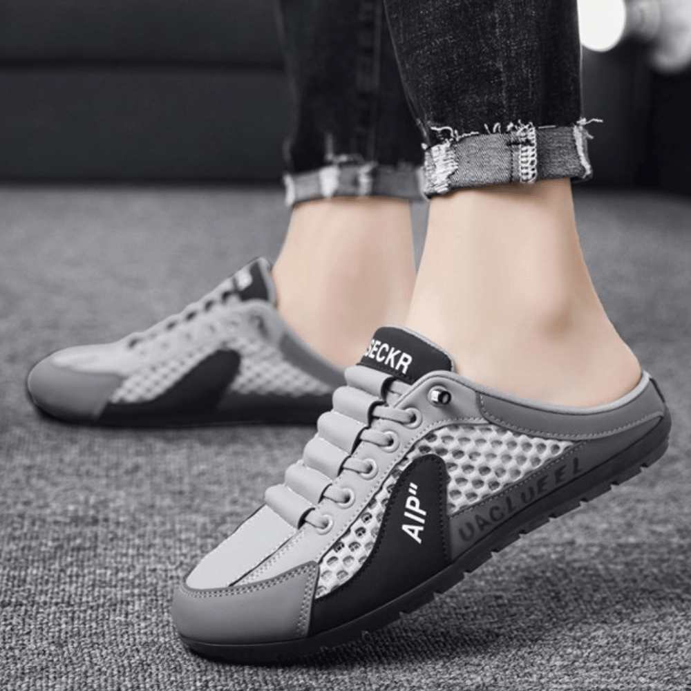 Slip-On Mesh Muller Shoes
