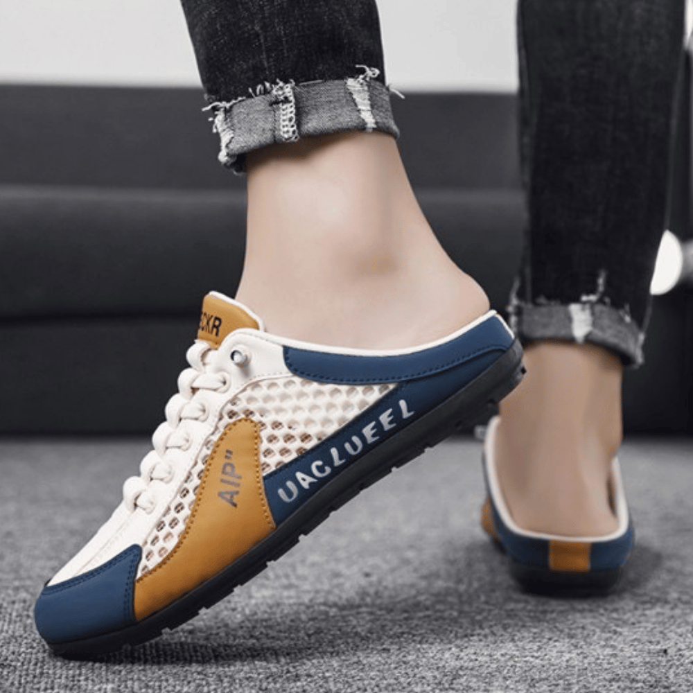 Slip-On Mesh Muller Shoes