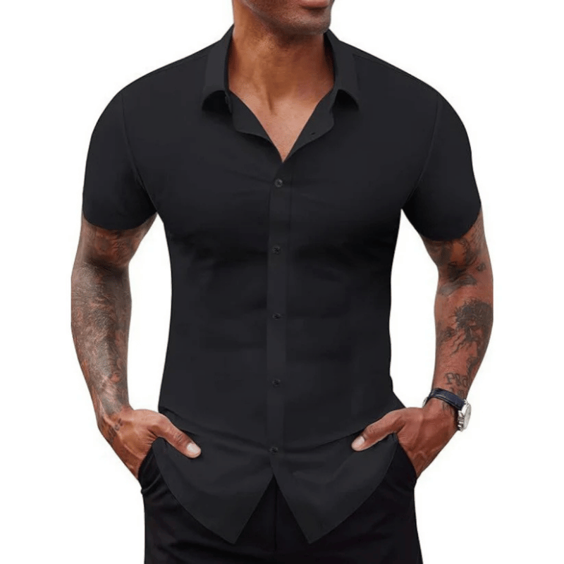 Wrinkle-Free Stretch Dress Shirt