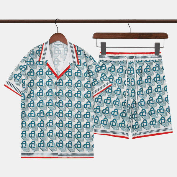 Amorly Short Sleeve Shirts Shorts