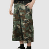 Camouflage Baggy Cargo Shorts