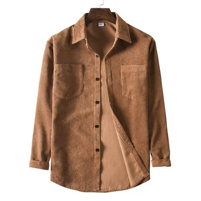 Cozdra Corduroy Long Sleeve Shirts