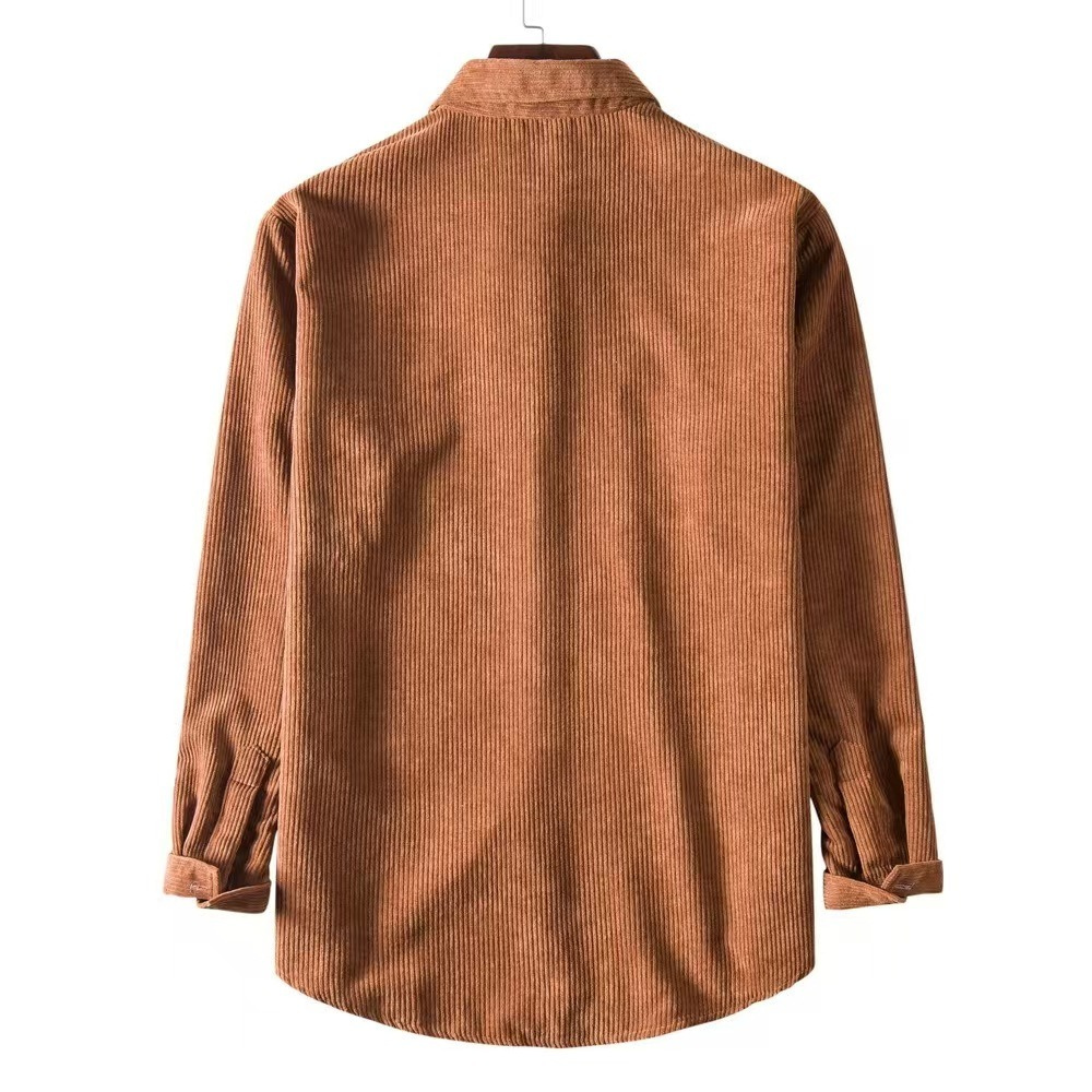 Cozdra Corduroy Long Sleeve Shirts