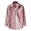 Cozdra Corduroy Long Sleeve Shirts
