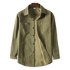 Cozdra Corduroy Long Sleeve Shirts