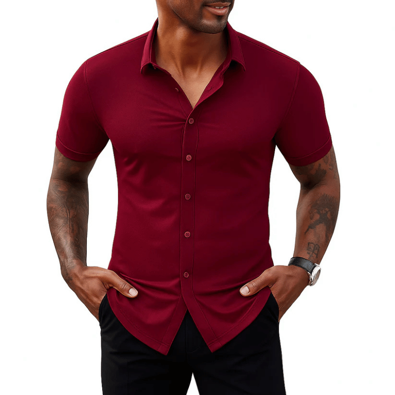 Wrinkle-Free Stretch Dress Shirt