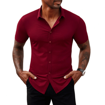Wrinkle-Free Stretch Dress Shirt