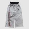 Dual Waist Embroidery Print Sweatpants