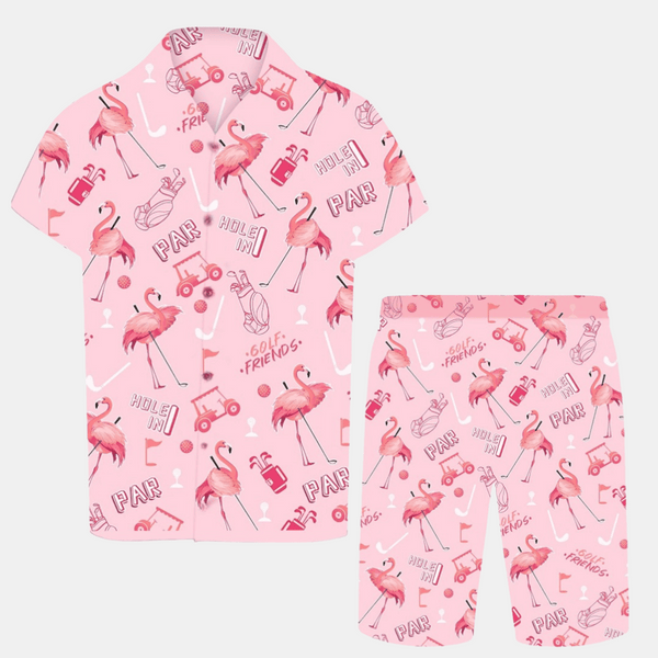 Palmora Short Sleeve Shirts Shorts