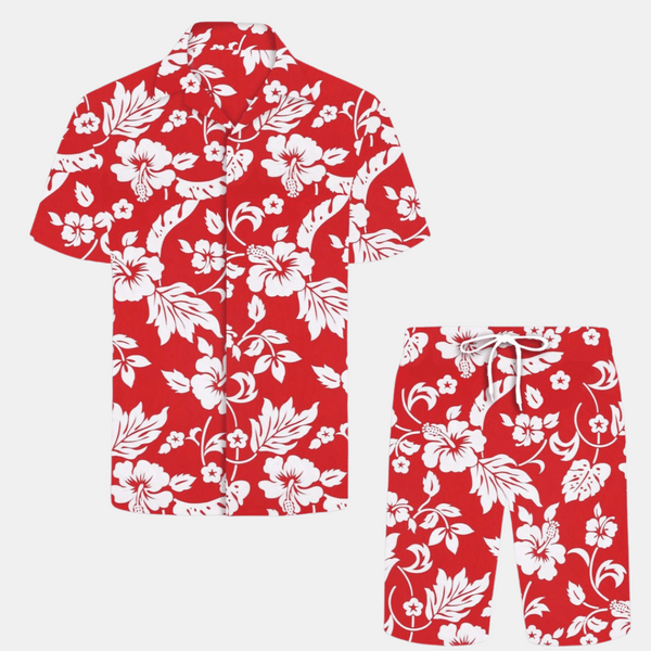 Palmora Short Sleeve Shirts Shorts
