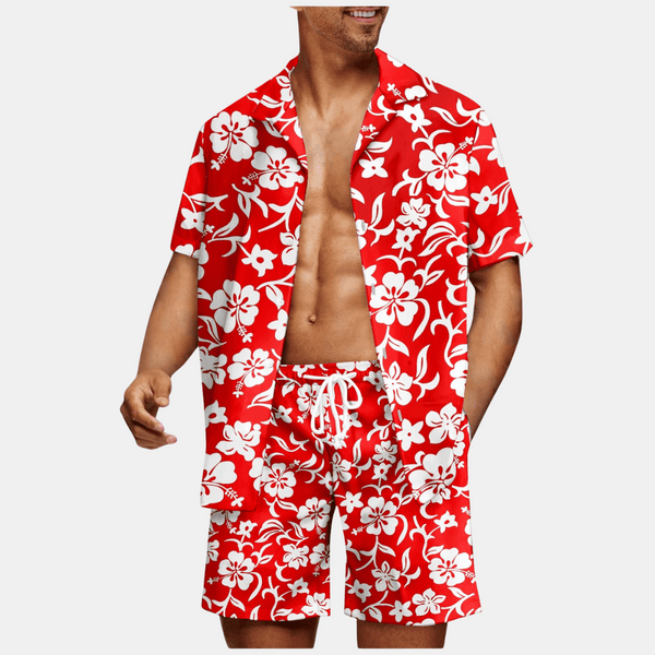 Palmora Short Sleeve Shirts Shorts