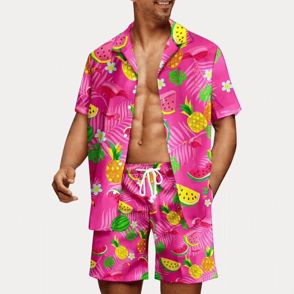 Palmora Short Sleeve Shirts Shorts