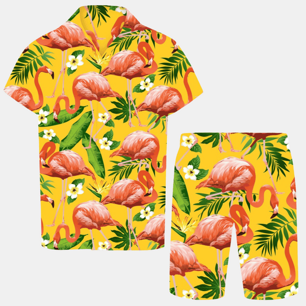 Palmora Short Sleeve Shirts Shorts