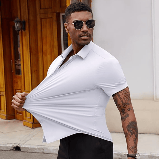 Wrinkle-Free Stretch Dress Shirt
